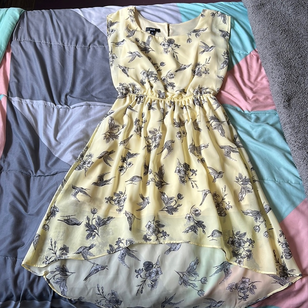 Yellow summer dress